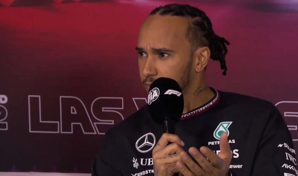 Lewis Hamilton delivered some advice to the next generation