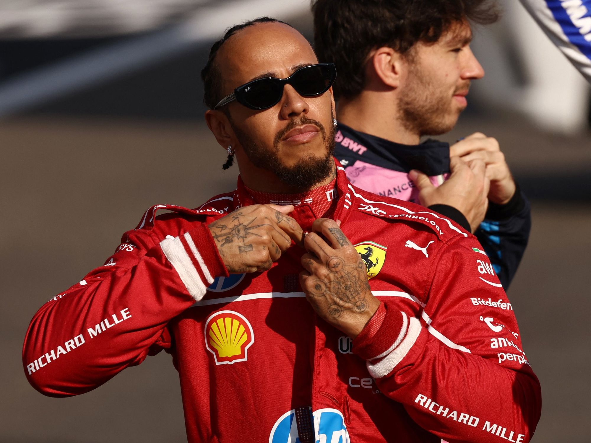 Lewis Hamilton did not manage a single podium finish with Ferrari last season