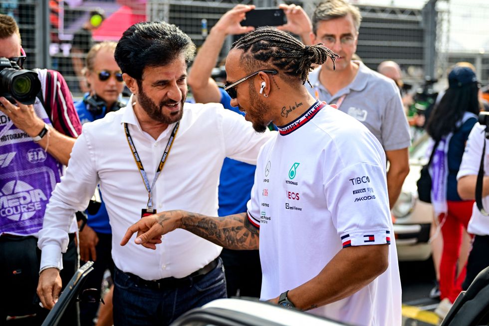 Lewis Hamilton doesn't support Mohammed Ben Sulayem