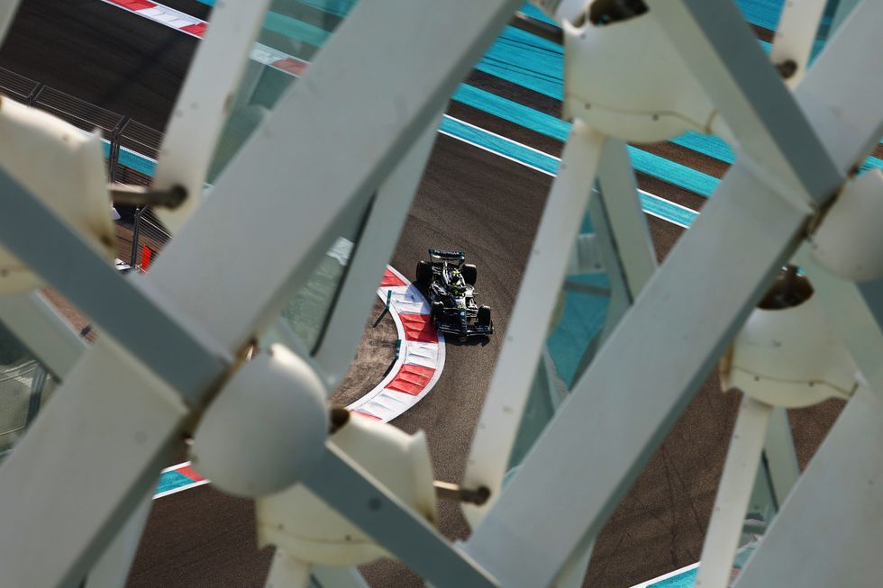Lewis Hamilton F1 Abu Dhabi Grand Prix
