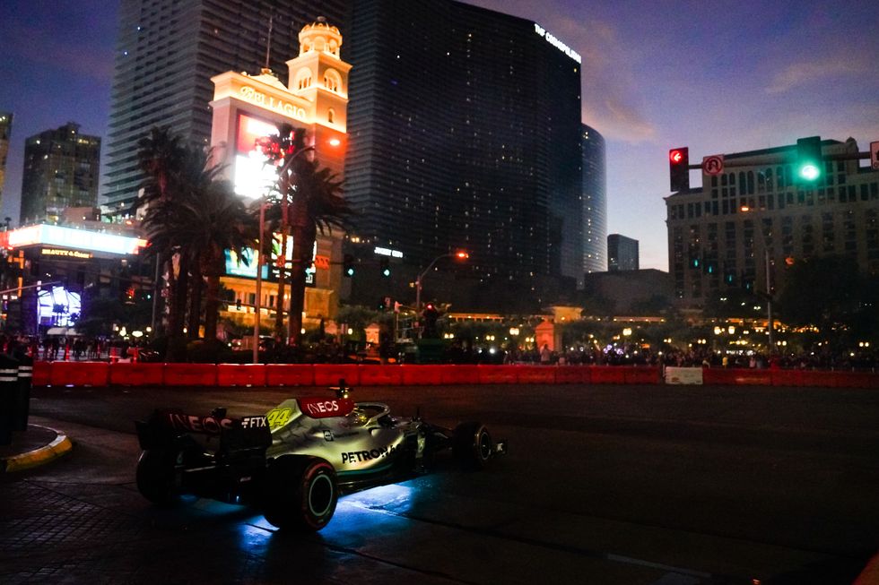 Lewis Hamilton F1 Las Vegas Grand Prix