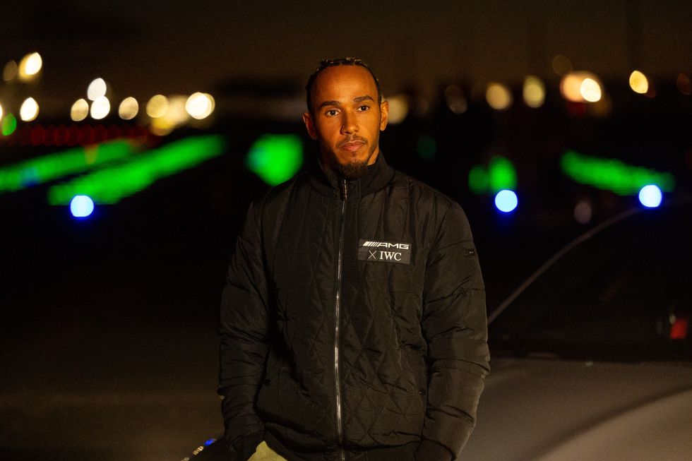Lewis Hamilton F1 Las Vegas Grand Prix