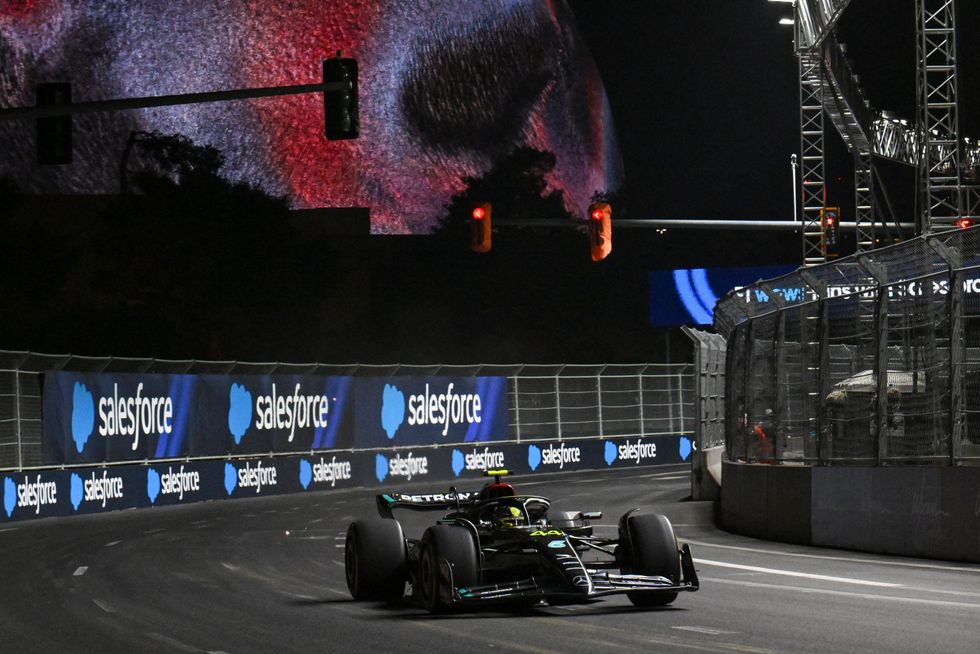 Lewis Hamilton F1 Las Vegas Grand Prix