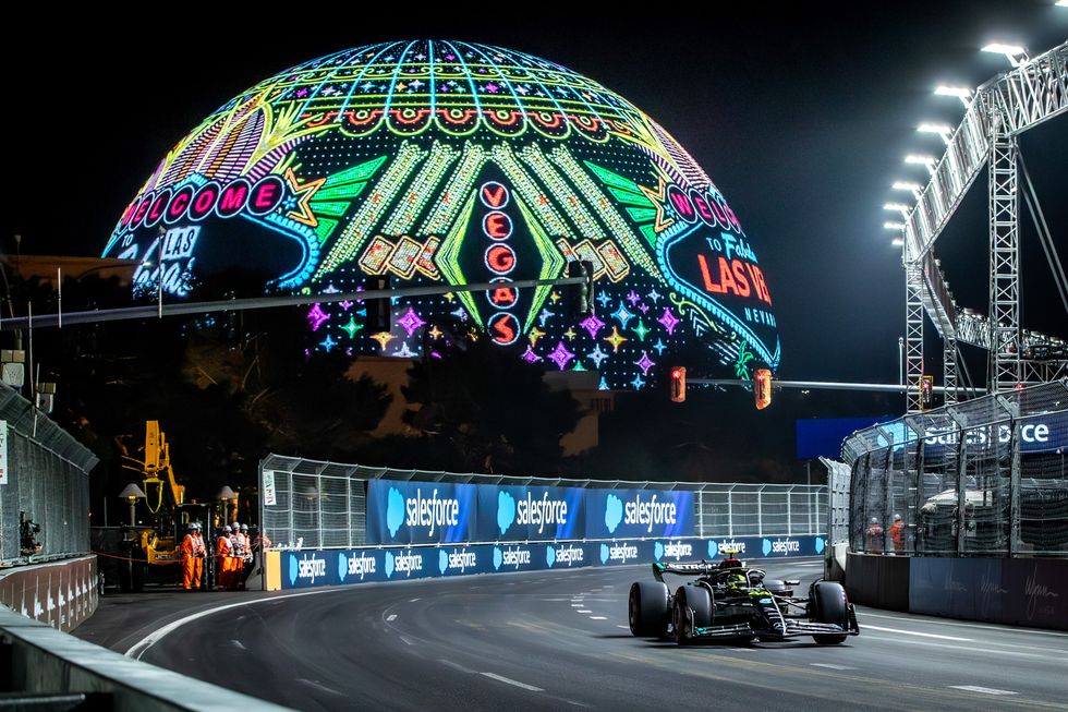 Lewis Hamilton F1 Las Vegas Grand Prix