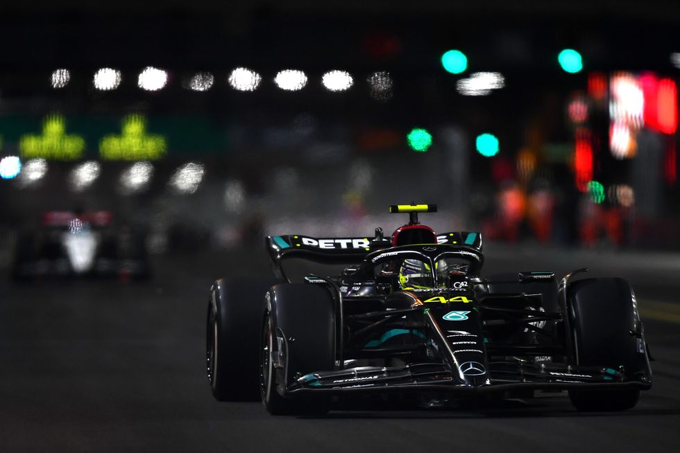 Lewis Hamilton F1 Las Vegas Grand Prix