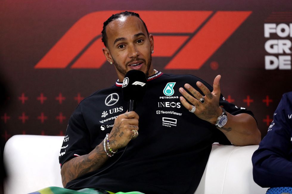 Lewis Hamilton felt very confident of winning the Las Vegas Grand Prix