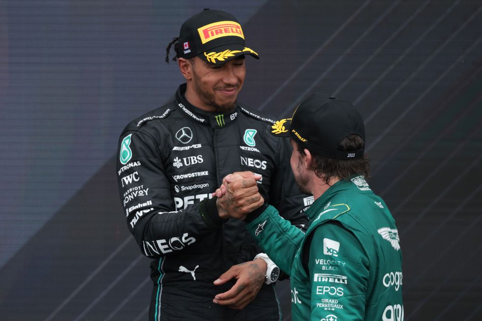 Lewis Hamilton Fernando Alonso