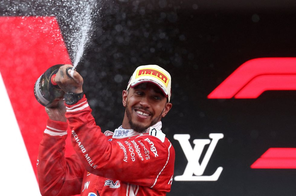 Lewis Hamilton finished second at the Monaco Grand Prix as his Ferrari fortunes continue to improve