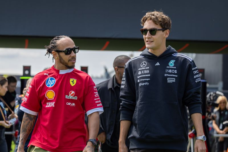 Lewis Hamilton, George Russell