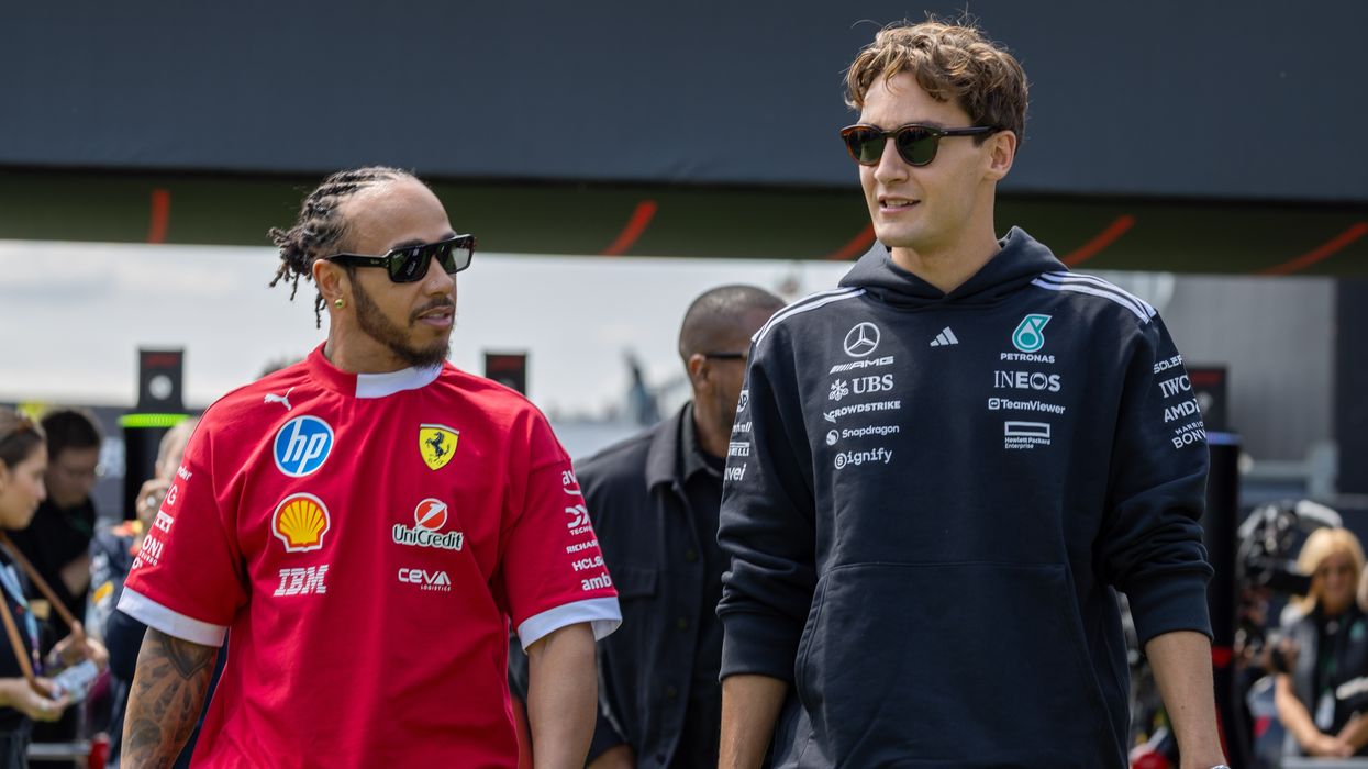 Lewis Hamilton, George Russell