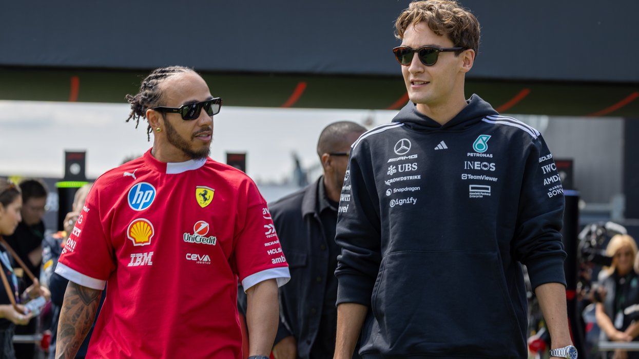 Lewis Hamilton, George Russell