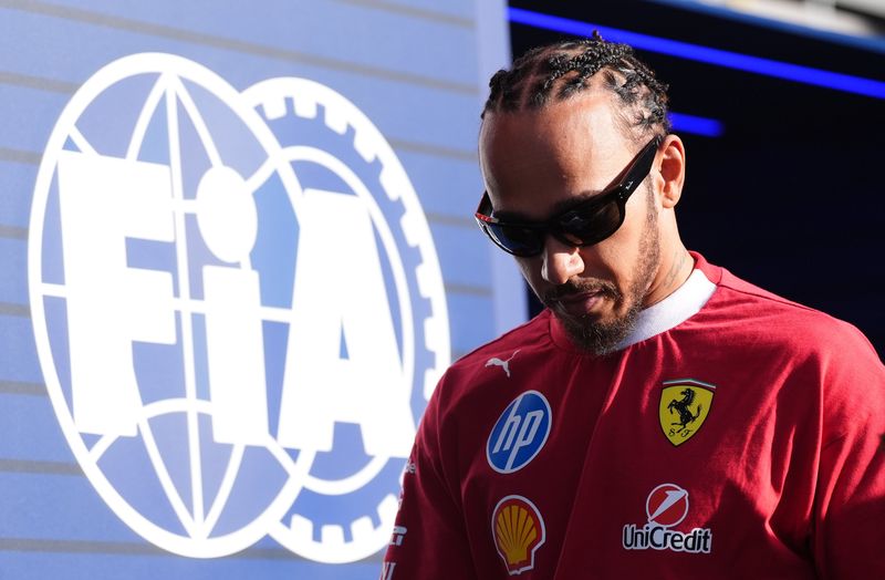 Lewis Hamilton has yet to secure a podium finish since moving to Ferrari