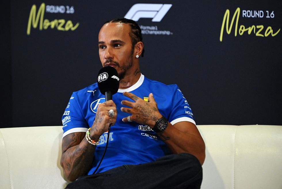 Lewis Hamilton Italian Grand Prix