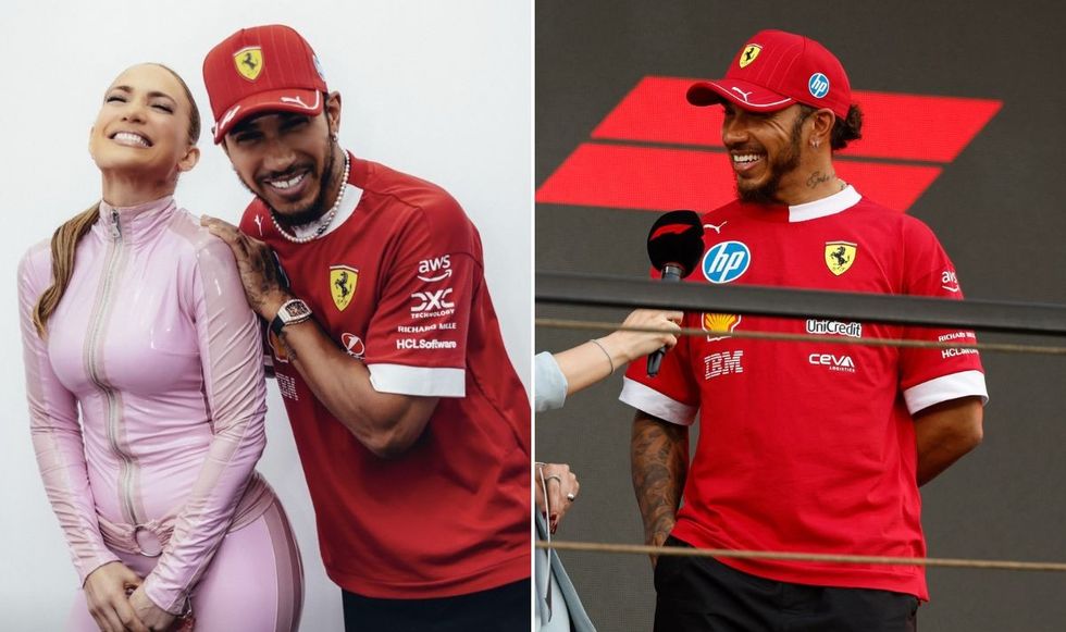 Lewis Hamilton J-Lo