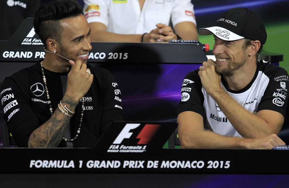 Lewis Hamilton Jenson Button