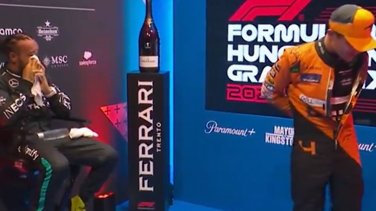 Lewis Hamilton Lando Norris