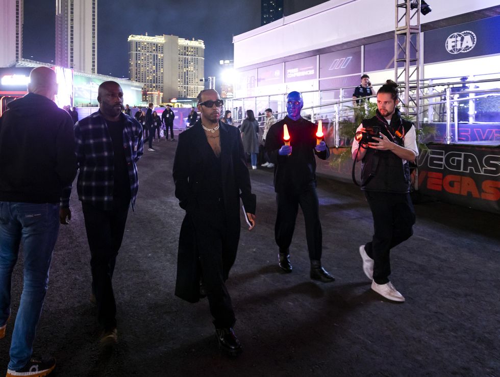 Lewis Hamilton Las Vegas Grand Prix