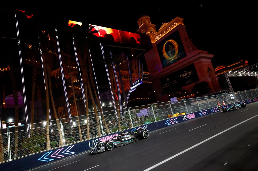 Lewis Hamilton Las Vegas Grand Prix