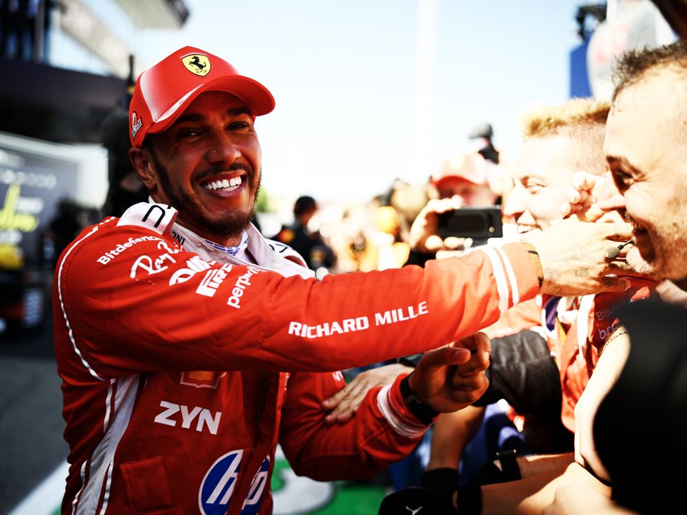 Lewis Hamilton made an emotional admission after finally securing his first victory for Ferrari, revealing there were moments when he "nearly gave up hope" that the dream move would ever deliver the success he craved
