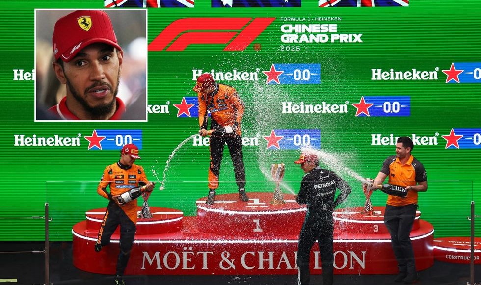 Lewis Hamilton Oscar Piastri