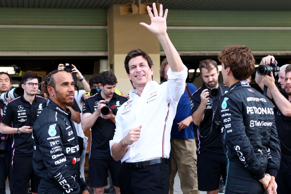 Lewis Hamilton Toto Wolff