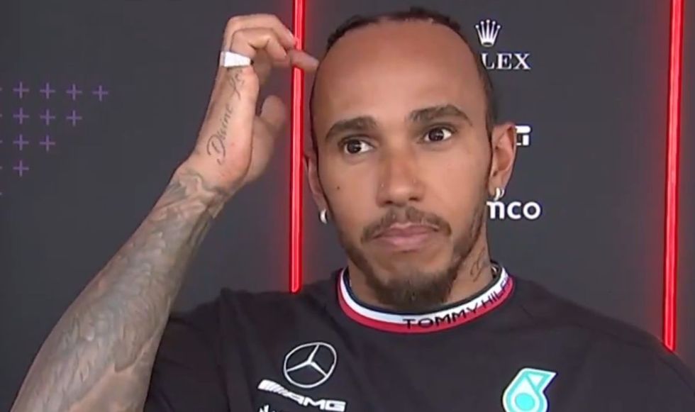 Lewis Hamilton was not given the upgrade this weekend