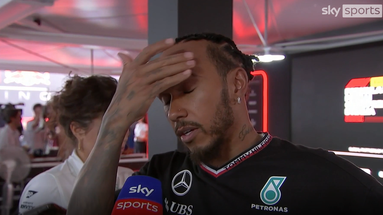 Lewis Hamilton was not happy with his performance on Saturday