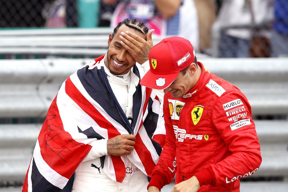 Lewis Hamilton will drive alongside Charles Leclerc