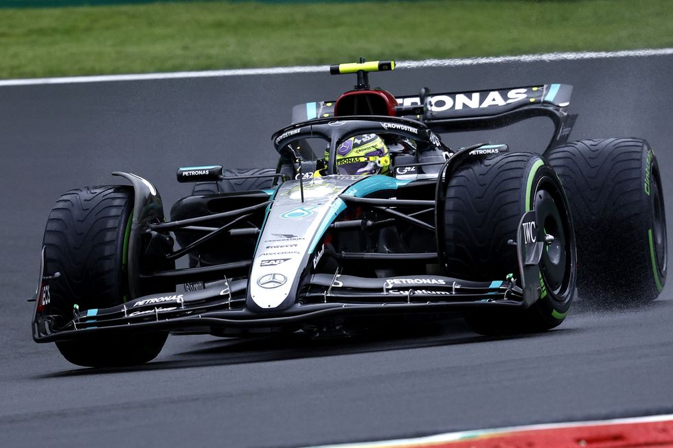 Lewis Hamilton will start third