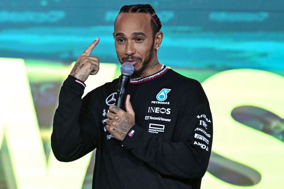 Lewis Hamilton in tears after giving emotional speech to Mercedes staff ...
