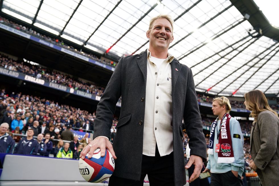 Lewis Moody was making his second public appearance since his MND diagnosis
