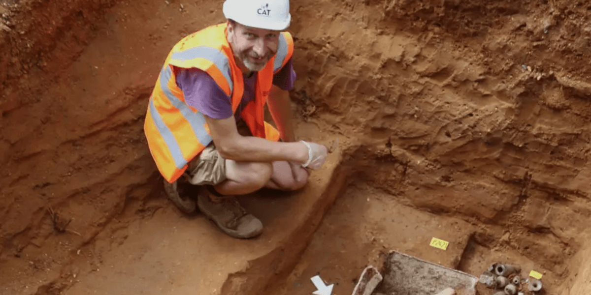 Archaeology breakthrough as remains of a late-Roman woman discovered in Essex and set to go on display: ‘Spectacular!’ Archaeology breakthrough as remains of a late-Roman woman discovered in Essex and set to go on display: ‘Spectacular!’