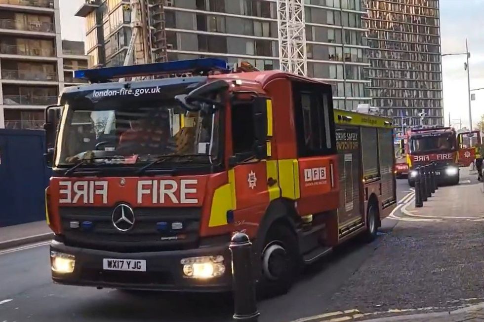 LFB responds to fire at Britannia hotel\u200b