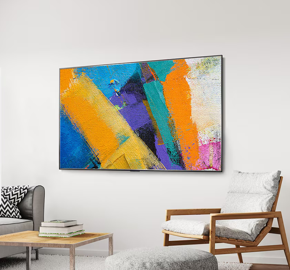 LG Gallery design TV example