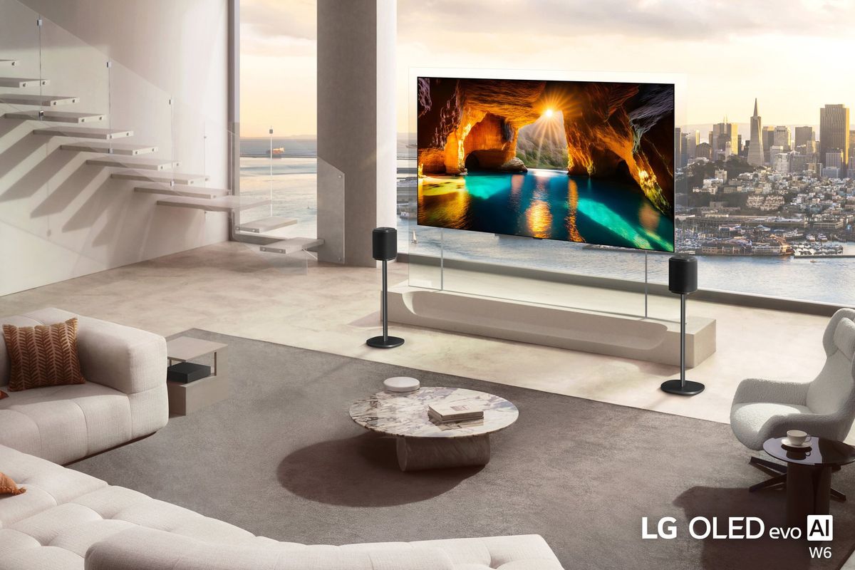 LG OLED evo W6 TV