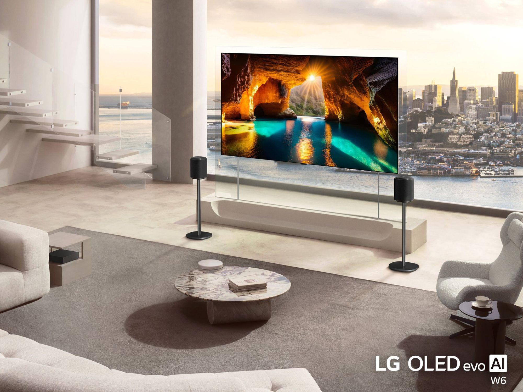 LG OLED evo W6 TV