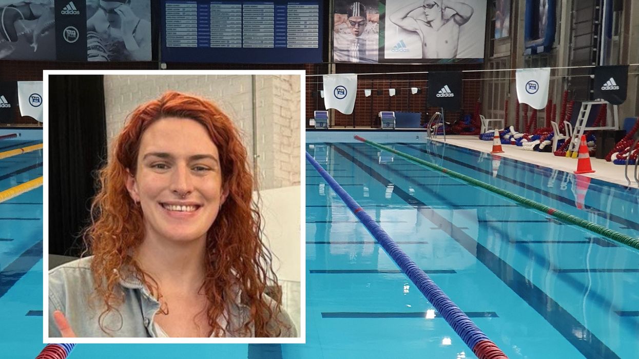Trans swimmer 'allowed to undress next to biological women' - and females who complained were told to get 'reeducated'