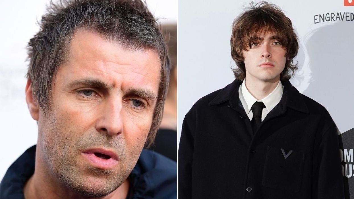 Liam Gallagher and Gene Gallagher