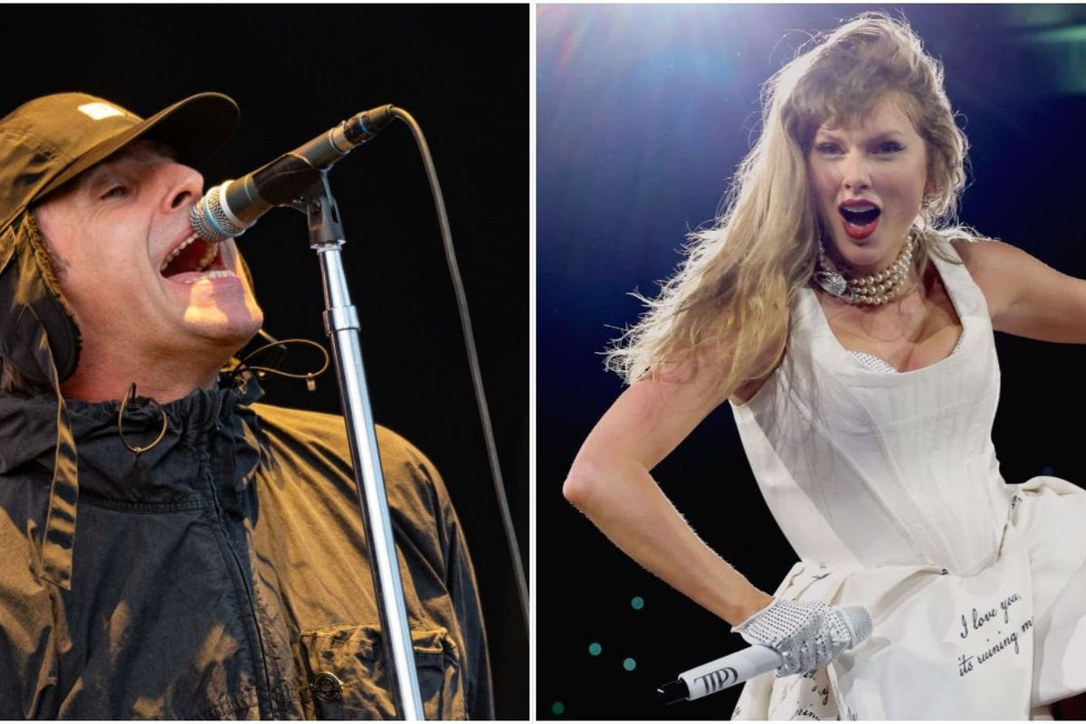Liam Gallagher and Taylor Swift