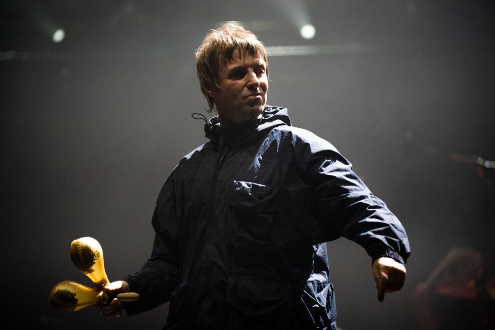 Liam Gallagher performs on stage during the Teenage Cancer Trust Concert, at the Royal Albert Hall, London. Picture date: Saturday March 26, 2022.
