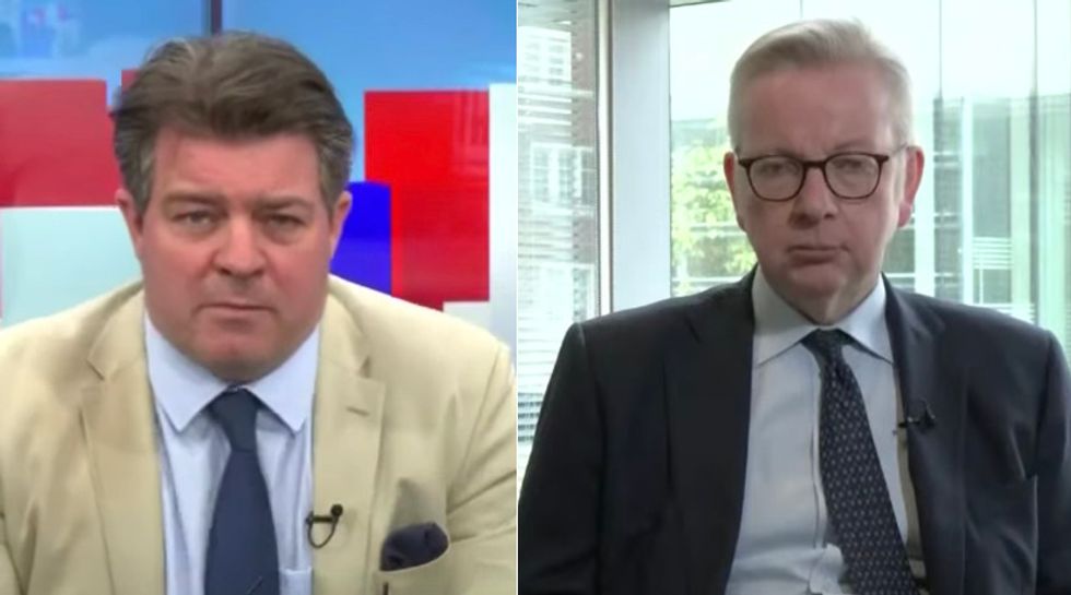 Liam Halligan and Michael Gove