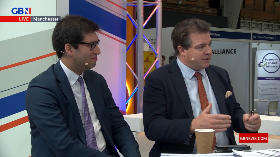 Liam Halligan appears on GB News