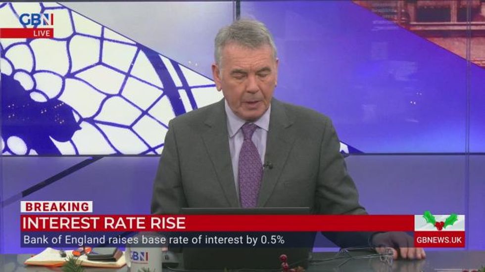 The Bank of England raise interest rates to 3.5% - the highest for more than 14 years