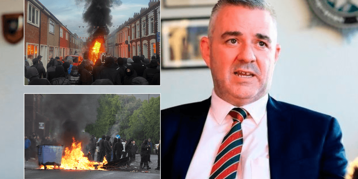 Police Federation slams 'violent fascist law-breakers' over Belfast riots