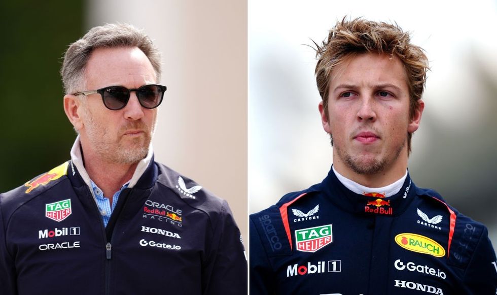 Liam Lawson Christian Horner