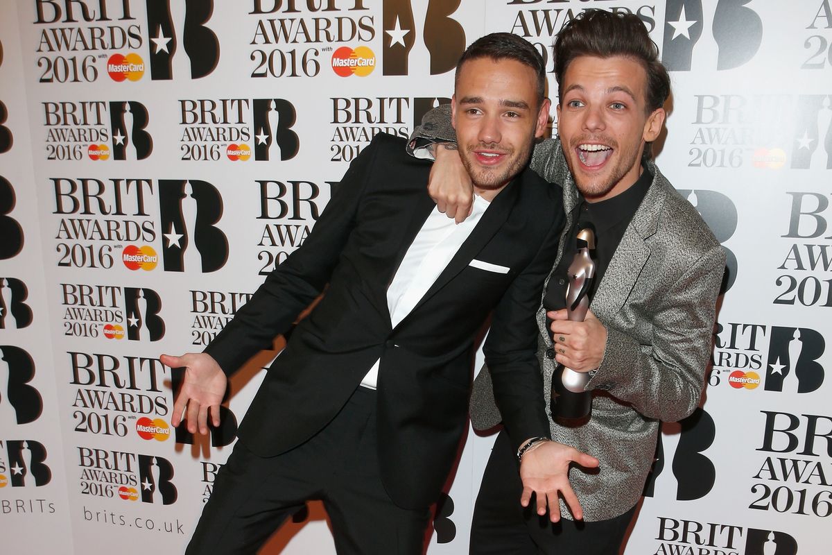Liam Payne and Louis Tomlinson