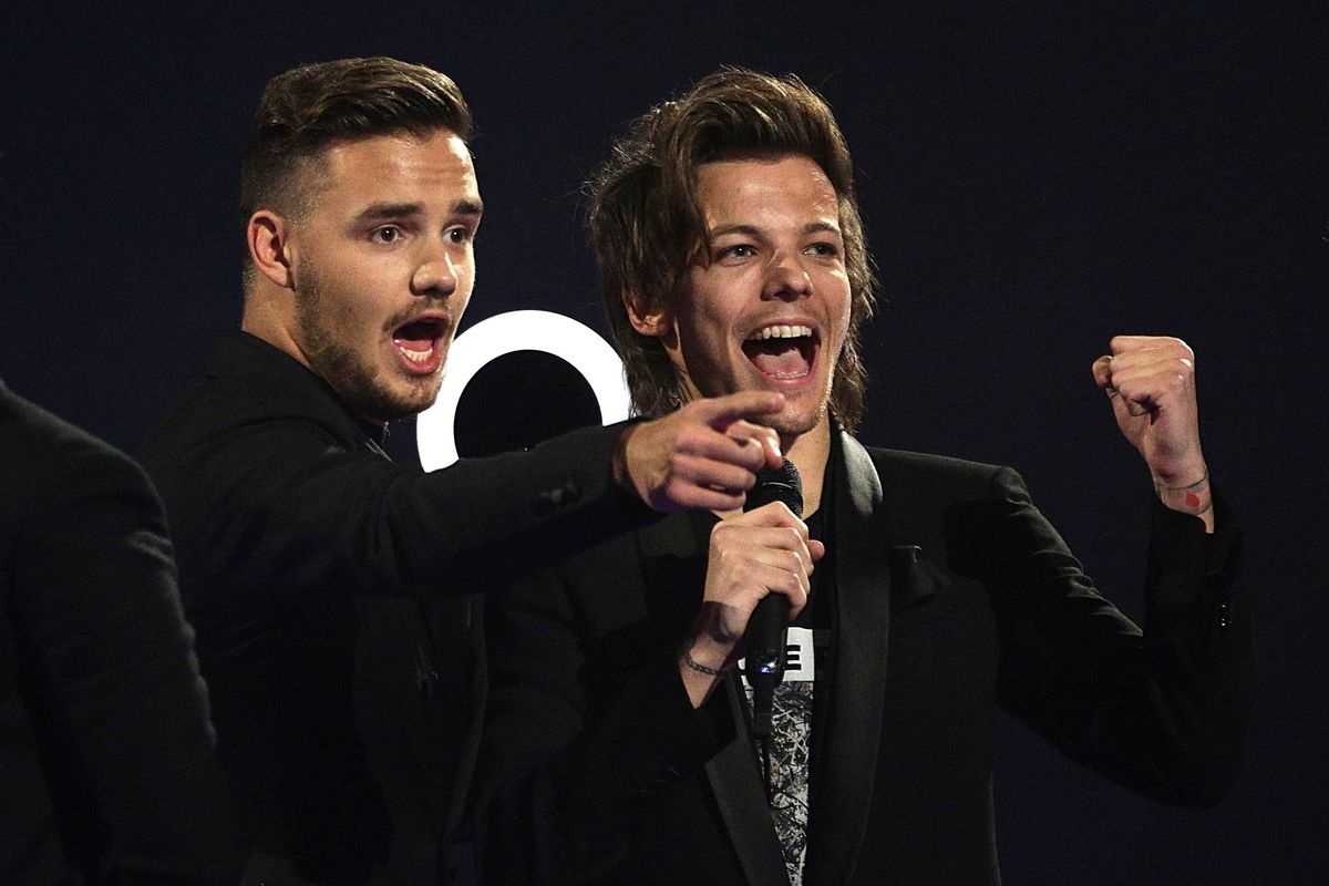Liam Payne and Louis Tomlinson