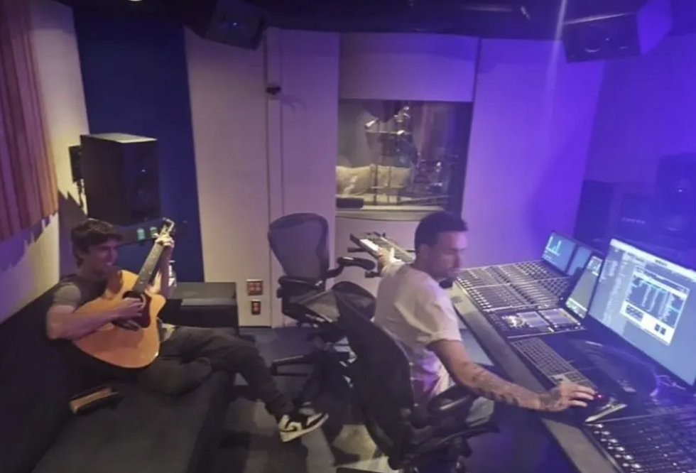Liam Payne and Rogelio Nores
