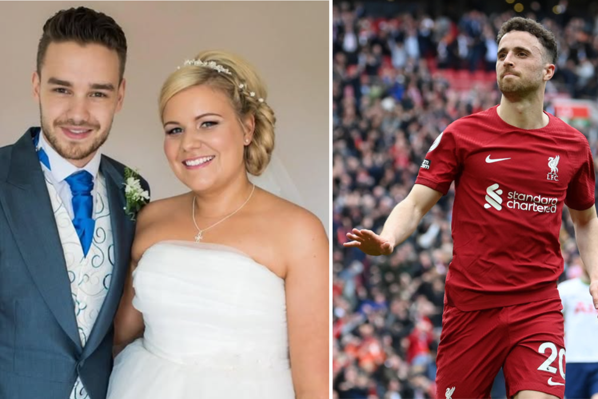 Liam Payne and Ruth Gibbins / Diogo Jota