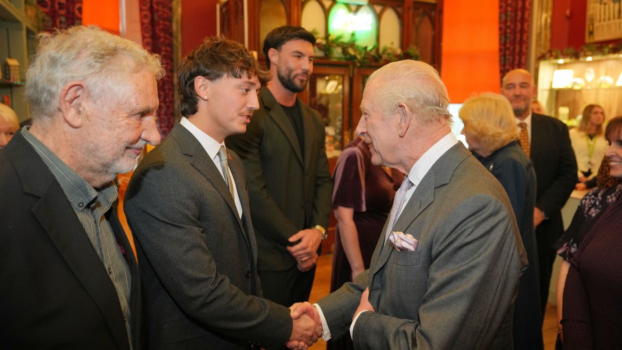 Liam Reardon and King Charles